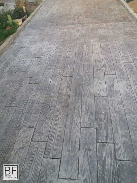 SOLERAS DE HORMIGON IMPRESO EN MADRID